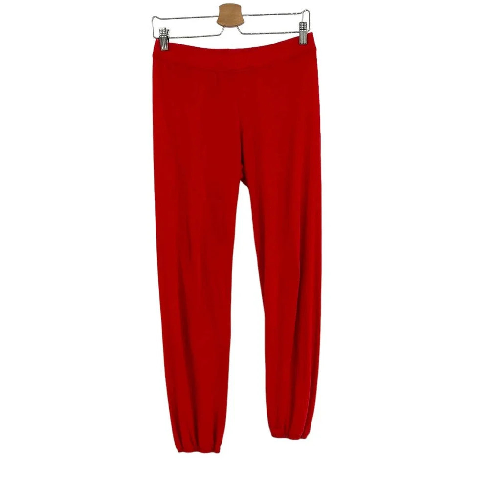 Nation LTD Red Jogger Sweatpants Super Lightweight Size Small